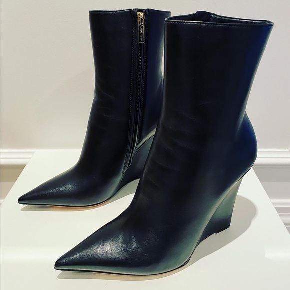 Jimmy Choo Shoes - Brand new JIMMY CHOO Blake Pointed Toe Wedge Booties